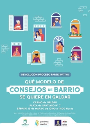 El Casino acogerá este sábado 18 de marzo una nueva jornada para definir el modelo de Consejos de Barrio