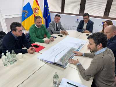 Obras Públicas atiende las peticiones de la Villa de Moya en el proyecto de la GC-2