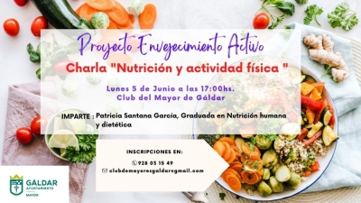 El proyecto ‘Envejecimiento Activo’ organiza charlas sobre nutrición y juegos tradicionales