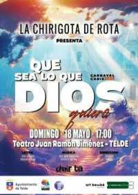 La Chirigota de Rota aterriza en Telde con su actuación ‘Que sea lo que Dios quiera’