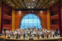 “Miércoles con tu Orquesta”, los abonados comparten el escenario en los ensayos de la Orquesta Filarmónica de Gran Canaria y Chichon