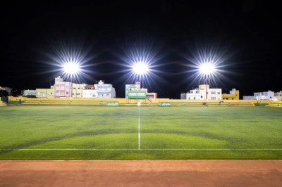 El Ayuntamiento inicia las obras de instalación de luminarias en los parques de Jinámar