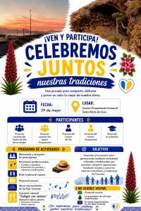El Centro Ocupacional Comarcal Santa María de Guía celebra el Día de Canarias con una gran jornada de convivencia y tradiciones
