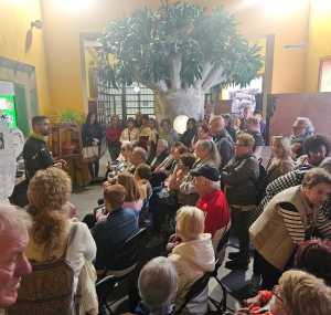 Los mayores de Guía visitan Tejeda para disfrutar de su belleza y gastronomía