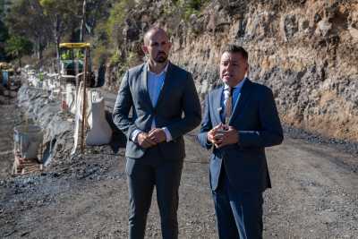 Abierta al tráfico la carretera GC-220 a la altura de Buenavista