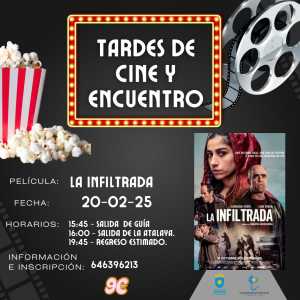 Las ‘Tardes de Cine y Encuentro’ de la Universidad Popular de Guía permitirán disfrutar este jueves de la película ‘La Infiltrada’