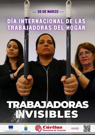 Cáritas Diocesana de Canarias denuncia la precariedad y abuso de las empleadas del hogar
