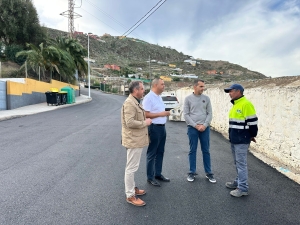 Las obras de acondicionamiento de la carretera de Anzo están próximas a su fin