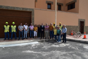 Arrancan las obras de electrificación de la Urbanización Pepita Ríos en Los Quintana