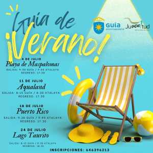 Vuelve el programa ‘Guía de Verano’ para disfrutar en familia de los parques acuáticos y playas del sur de la Isla