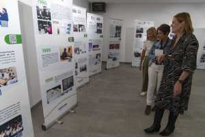 Mogán acoge la exposición que  celebra los 60 años de ecca.edu
